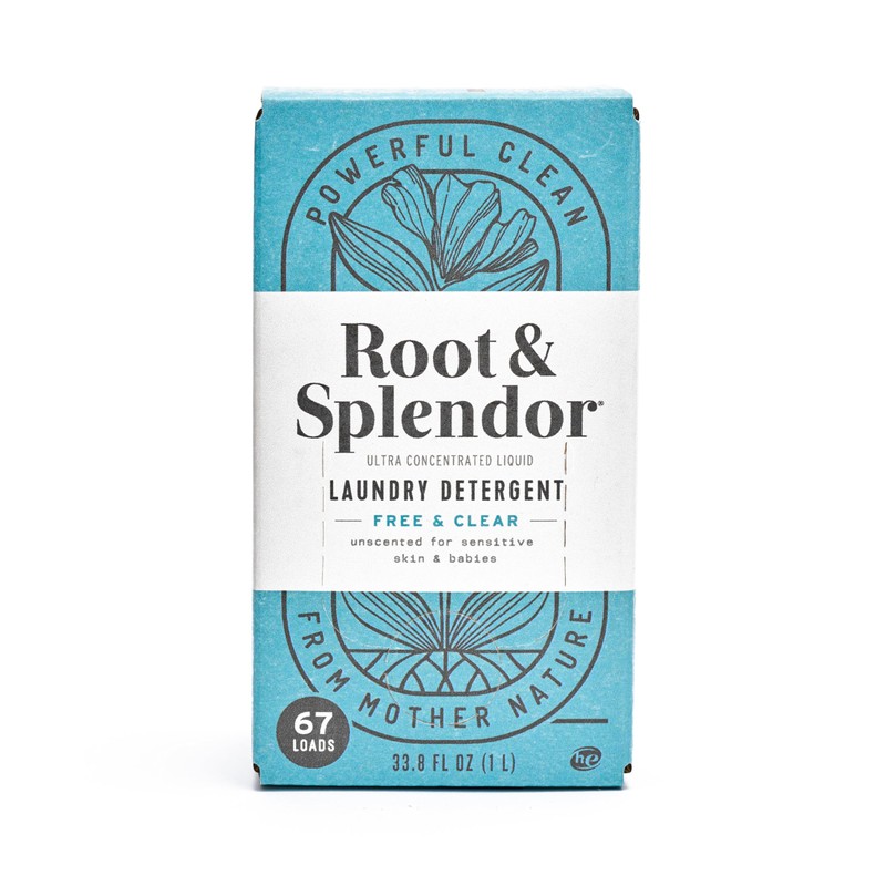 Root & Splendor Ultra Concentrated All Natural Laundry Detergent Liquid
