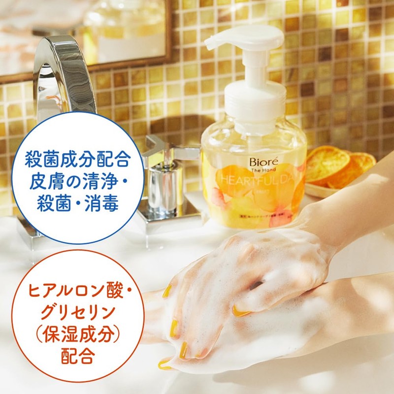 Biore The Hand Foaming Hand Soap, Morning Freshly Picked Rose