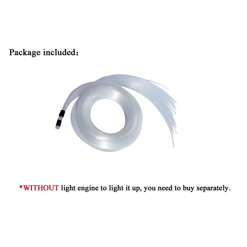 AKEPO Sparkle Flash Point Fiber Optic Light Cable 100 Strands