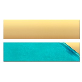 Uxney Brass Sheet, 0.8 mm x 50 mm x 200 mm, 99.9% Pure Brass Plates for DIY, Jewellery, Electrical, Repair, Industry (Pack of 2)