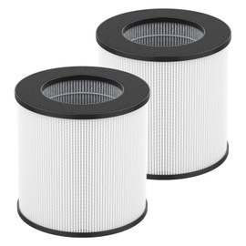 KJ150 KJ910 SY910 Replacement Filter Compatible with Druiap KJ150, Muliap & Generic KJ910, Cwxwei SY910 (AF3001) Air Purifier, Premium HEPA Filter, 3-Stage Filtration, Not for Druiap KJ80,2 Pack
