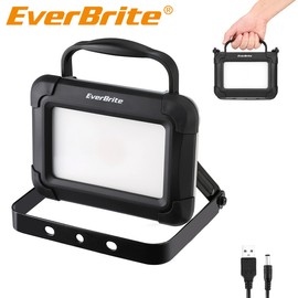 EverBrite 1500 Lumen LED Work Light Rechargeable w/Stand Portable Automotive