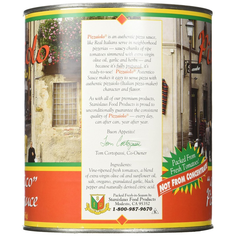Pizzaiolo Pizza Sauce Autentico (6 lb 8 oz)
