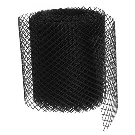 Ipetboom 1 roll Leaf Protection Mat Mesh Gutter Guard Cover Easy Installation Pe Material Prevents Leaves Debris for Garden Use
