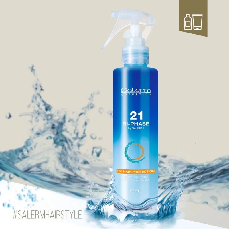 Salerm 21 Kit Tratamiento Y Protector Uv Para Cabello Dañado