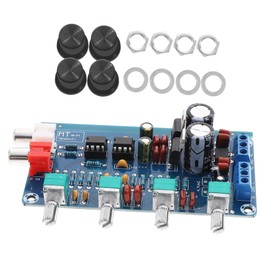 CAXUSD Amplifier Board Audio Component Bass Amp Mini Amplifier for Recording Studio