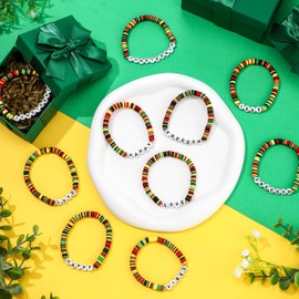 Landical 50 Pcs Juneteenth Bracelets Bulk June 19th Party Favors African American Freedom Day Party Supplies 1865 June Nineteenth Decorations Juneteenth Bracelet Gift Celebrating for Women Men Favor