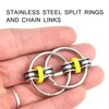 mciskin Flippy Chain Fidget Toy Relieves Stress Reducer, ADHD, Anxiety,