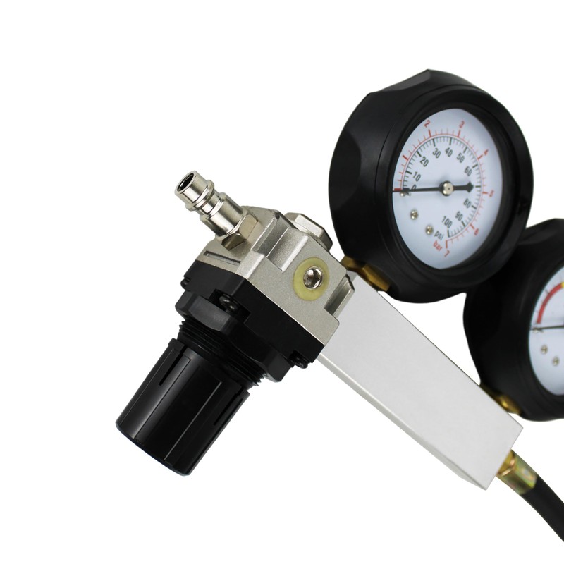 HFS(R) Cylinder Leak Detector,Engine Compression Diagnosis Test Kit,Cylinder Leakage Leakdown