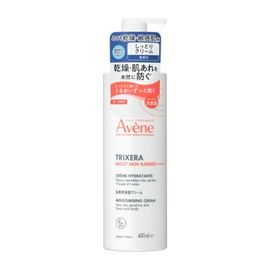 Avene Trixella Moist Skin Barrier Cream, 13.5 fl oz (400 ml), Body Cream, Unscented, Ultra Dry Skin, Prevents Rough Skin, Moisturizing, For Sensitive Skin, Derma Cosmetics