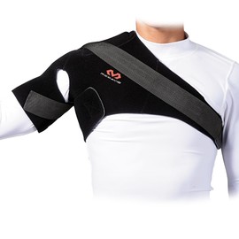 McDavid (McDavid) Shoulder Supporter Series, Left and Right Use, Fixed, Black, Sports, Daily Life, Baseball, Tennis, Rugby, Black
