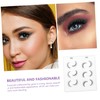 Healeved 6 Pairs Three-dimensional False Eyelashes Beauty Kit Natural Makeup