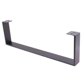 2 x 8"Coffee Table Legs,U Shaped Steel Table Legs,Cabinet Legs,Sofa Legs,Black