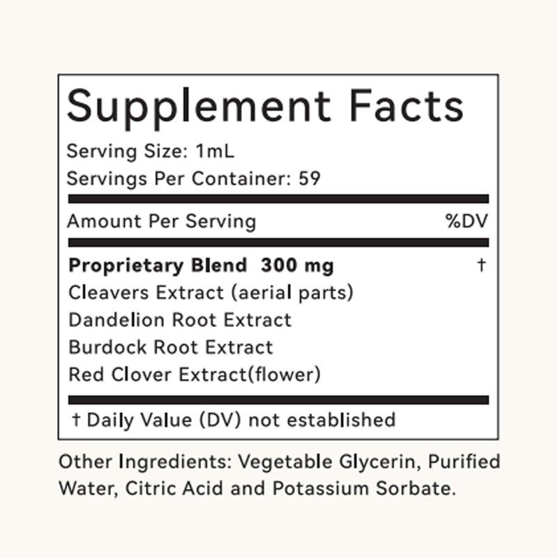 FEM+ Lymphatic Drainage Drops（2Fl Oz ）