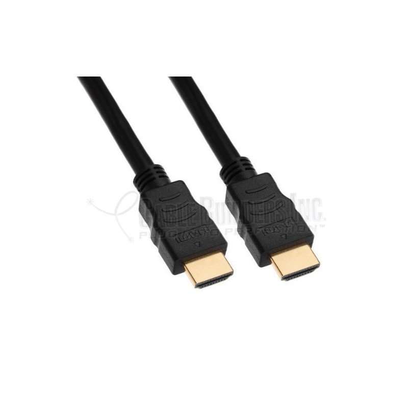 CABLE BUILDERS HDMI 2.0 HIGH Speed HDMI Cable with ETHERNET