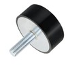 QUARKZMAN M12 Thread Rubber Mounts Vibration Insulators Cylindrical Shock Absorber