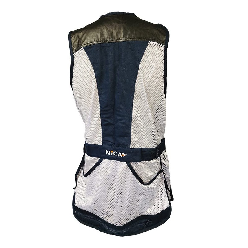 NICA Design 6 2.0 Shooting Vest-LEFT hand-Navy (US, Alpha, Small,
