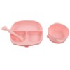 Baby Feeding Set Baby Silicone Anti Fall Portable Feeding Eating