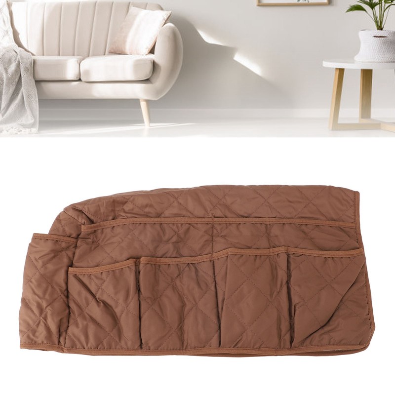 Couch Armrest Storage Bag 14 Pockets Multifunction Sofa Armrest Organizer