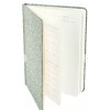 Ecoleatherette A5 Ruled Notebook - Flowers