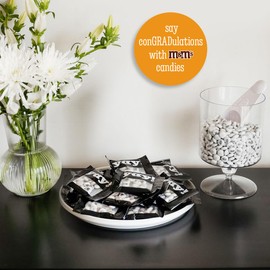 M&M’S World Graduation-Themed M&M'S Individual Packs with YAY! Congrats Icons, For Graduation Party Favors, Decorations, Congratulations Decorations, and More (30 Pack)