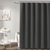 BTTN 60 Inch Stall Fabric Shower Curtain - Linen Cloth