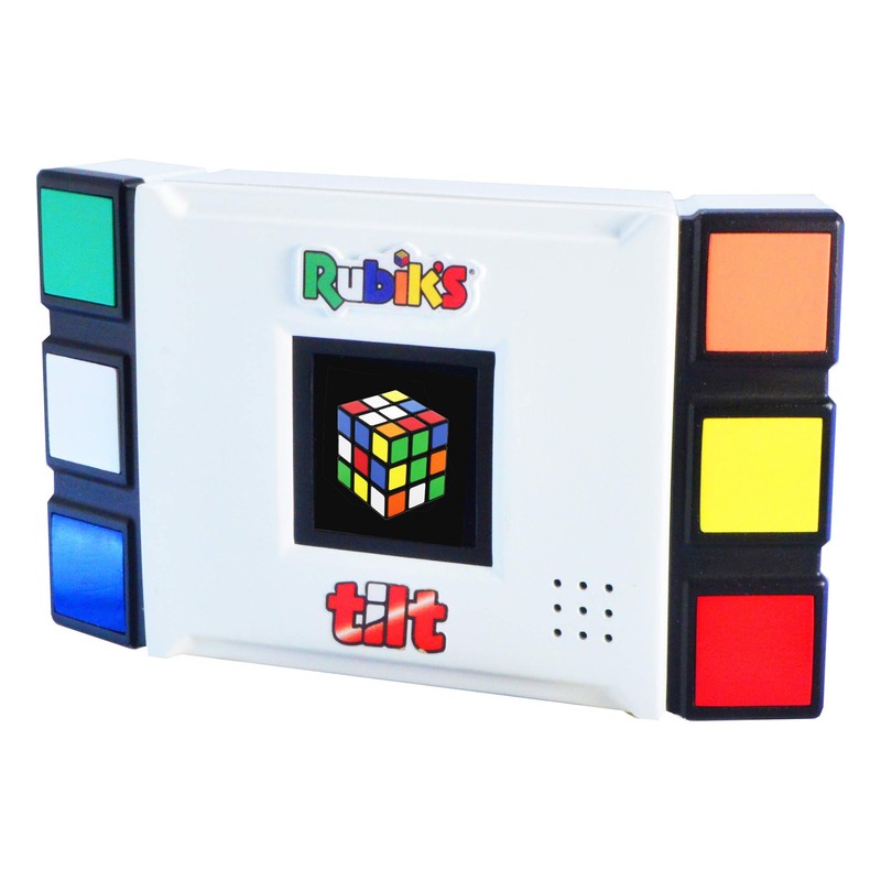 IDEAL | Rubik's Tilt Electronic Game: Twist, Turn, Learn |