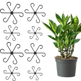 Pack of 24 Plant Clips, 4 Sizes, Secured Plastic Plant Clips, Secured Plants Plastic Clip, Plastic Plant Supports for Supporting Flowers and Plants