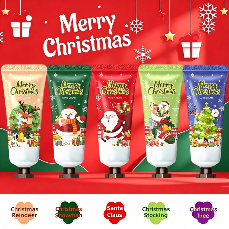 10 Pack Christmas Hand Cream Gift Set, Hand Lotion Travel