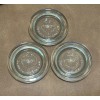 WECK Lot of 4 Weck Canning Jar LIDS Rundrand-Glas 60