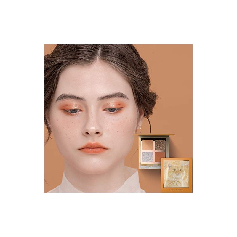 Venus Marble Eyeshadow Cat Series (Brown Tiger Cat) 1pc (x1)