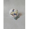 White Geese KNOB Goose Glossy Ceramic Dresser Drawer Pulls Cabinet