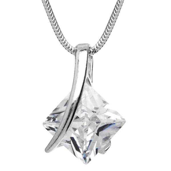 InCollections 241A201724340 Cubic Zirconia Sterling Silver 925 Pendant