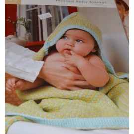 Pattern Baby Knitting Pattern Blue Skys Alpaca Hooded Baby Blanket