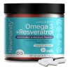 Omega 3 Resveratrol Con Licopeno Newmanity 180 Caps Sin Sabor