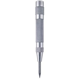 General Tools Utility Automatic Center Punch #70079 - Nail Punch Tool to Mark and Scribe - Machinist Tools
