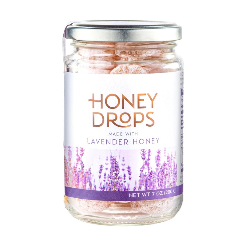 Gourmanity Honey Drops Made with Lavender Honey, Fruity and Floral