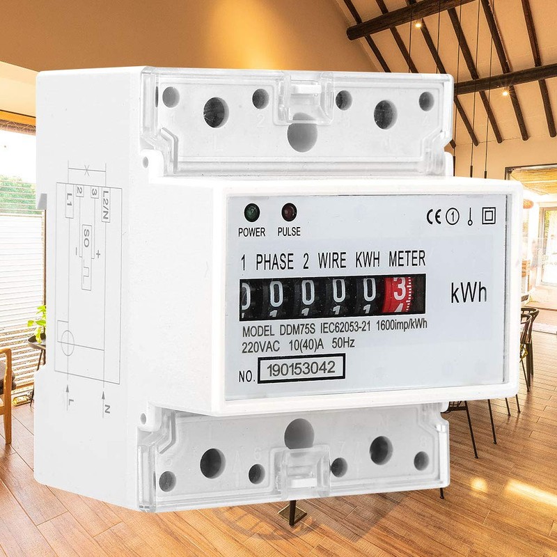 Digital Electricity Meter AC 220 V/230 V 10-40 A 2