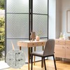 ConCus-T Window Privacy Film Stained Glass Window Film Textured Pattern