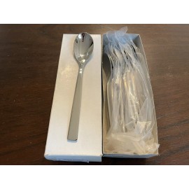 Fortessa (12) Fortessa Spada 5 13/16" 18/10 stainless steel Teaspoon Flatware Silverware