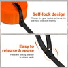 Haccoplanet Ratchet Tie Down Straps, 2340lb Break Strength, 4pc 1inch