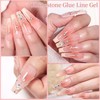Rhinestone Nail Glue - 3D Craving Gel for Nail Art