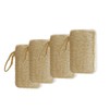 4 Pcs Multi-Purpose Multipurpose Loofah Sponge,Bath Spa Shower, Cleaning Exfoliating