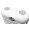 Flame King Dual 20LB LP Propane Tank Light Plastic Heavy