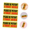 GRIRIW Magnetic Student Drivers Sign 10 Pcs Car Magnets Reflective