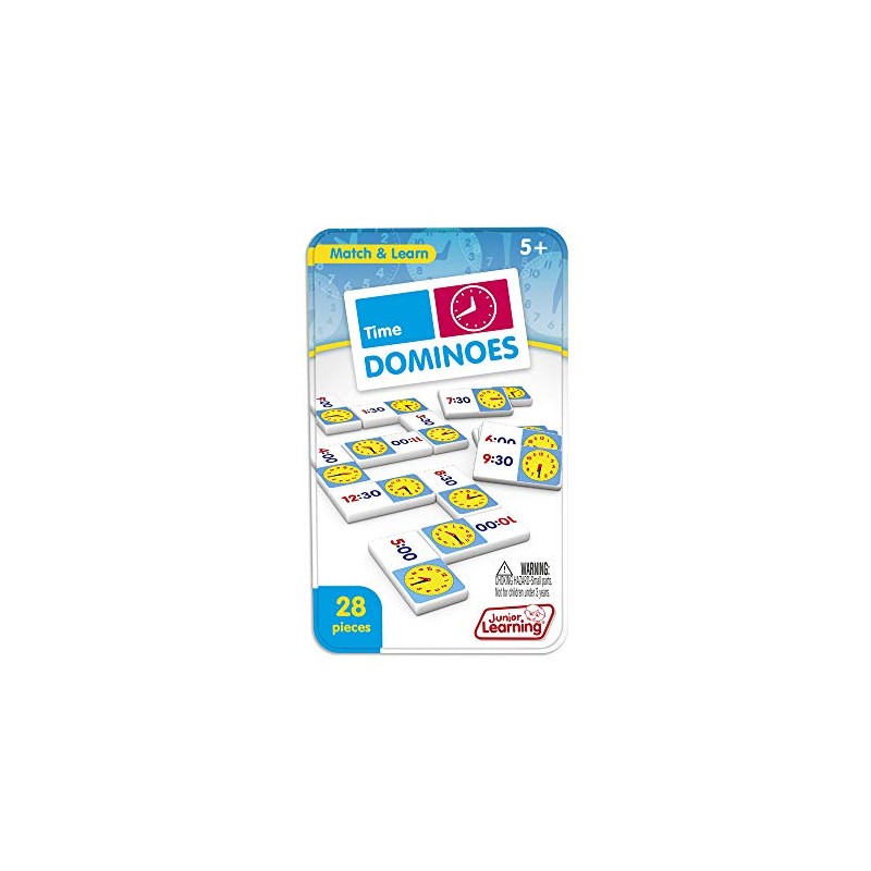 Junior Learning JL486 Time Dominoes pequeño