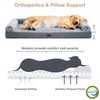 BFPETHOME Dog Beds for Large Dogs, Orthopedic Dog Bed for