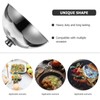 Yardwe Stainless Steel Dish Food Cover, Dome Plate Covers to