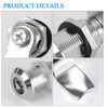 Litensh Electric Meter Box Latch Gas Meter Box Lock Post