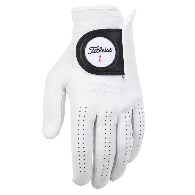 TITLEIST Players Glove Men's, White, XL